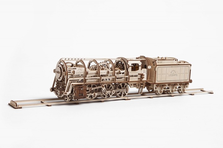Immagine prodotto Ugears Locomotiva a vapore con tender