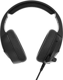 Actual product image Marvo TACTIC 40 headphones with microphone, wire, black, 2.0, backlit, USB (Cable)