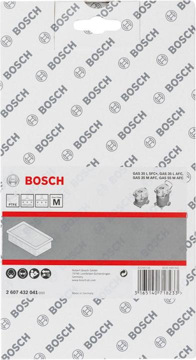 Produktbild Bosch Professional Zubehör Polytetraflourethylen-Flachfaltenfilter. Für Staubsauger