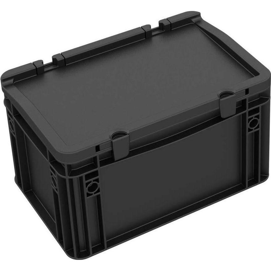 Thumbnail - Feldherr ESD ED 32/17 HG - HSEB165ESD Eurobehälter / Euro Box mit Scharnierdeckel