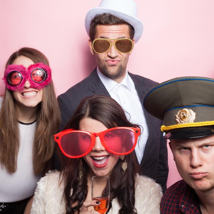 Produktbild Relaxdays 5x Partybrille