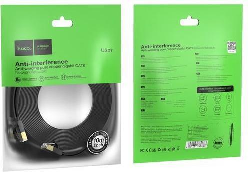 Actual product image Hoco US07 Network cable RJ45 (CAT6, 10 m)