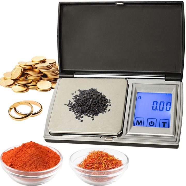 Produktbild Casativo Präzise Digitale Taschen-Feinwaage mit Touch-Display, 500g/0.01g