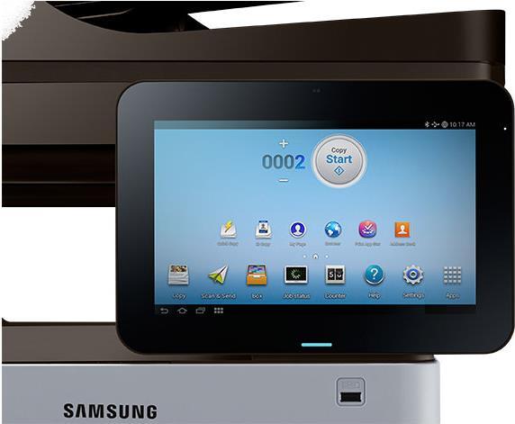 Actual product image Samsung Sl-M4580fx (Laser, Black and white)