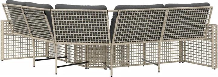 Actual product image vidaXL 10-piece garden lounge set with cushions