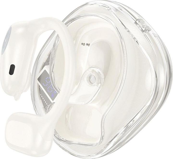Image du produit Hoco Wireless headphones wireless earphones bluetooth TWS EA3 milky white (7 h, Sans fil)