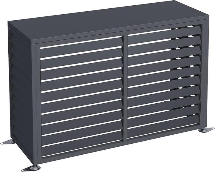 Actual product image Holmberg Abdeckung für Wärmepumpen oder Klimageräte 140x50x89cm