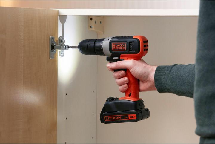 Produktbild Black & Decker Akku-Bohrschrauber (Akkubetrieb)