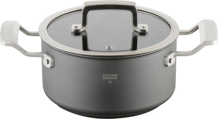 Image du produit Kuhn Rikon NEW LIFE Pro Recycling faitout 6.0 L · Ø 24 cm (24 cm, Casserole, Acier inoxydable, Aluminium)