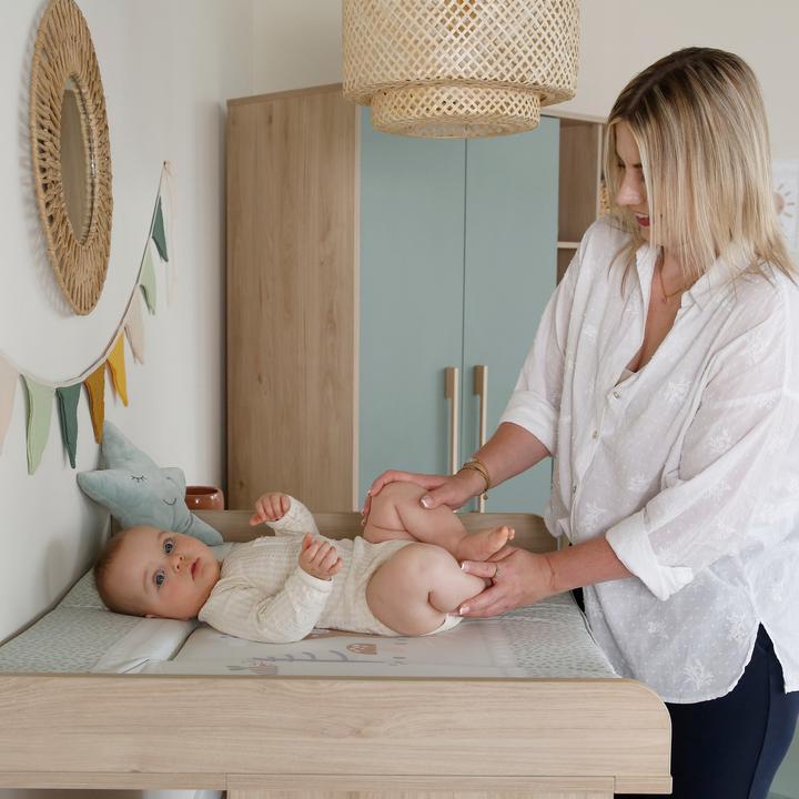 Produktbild Roba Kinderzimmerset Selva (Babybett, Wickelkommode)