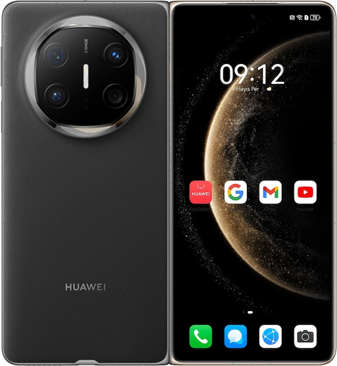 Huawei Mate X6 (512 GB, Black, 7.93", Dual SIM, 50.33 Mpx, 5G)
