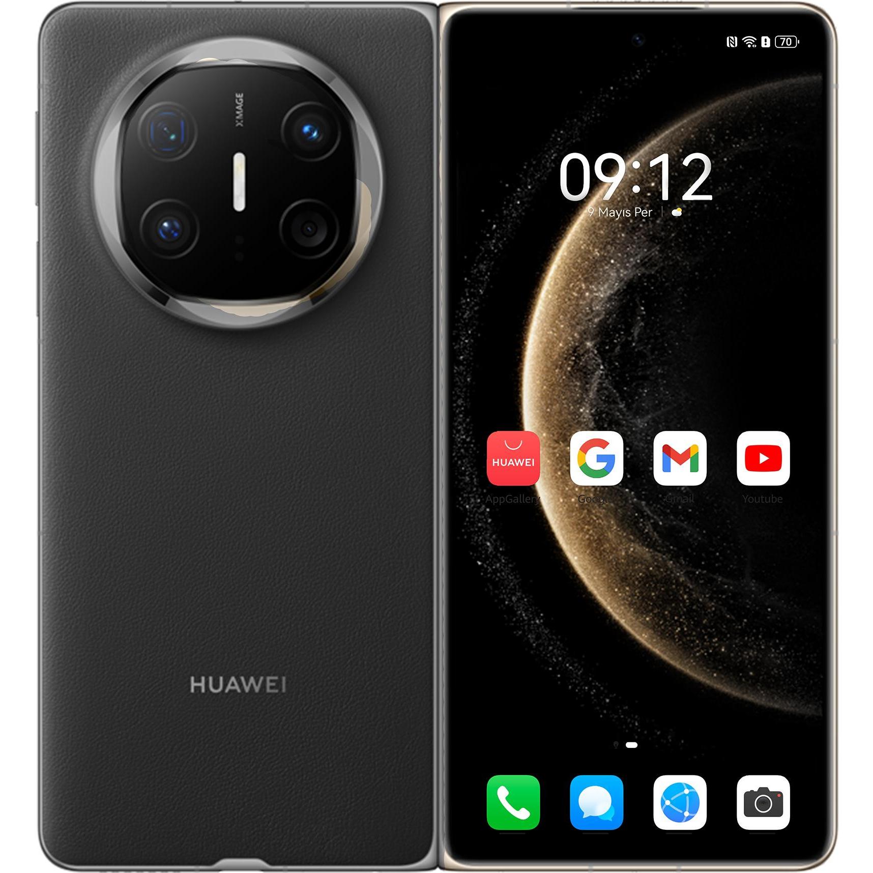 Huawei Mate X6 (512 GB, Black, 312.20", Dual SIM, 50 Mpx, 5G), Smartphone, Schwarz
