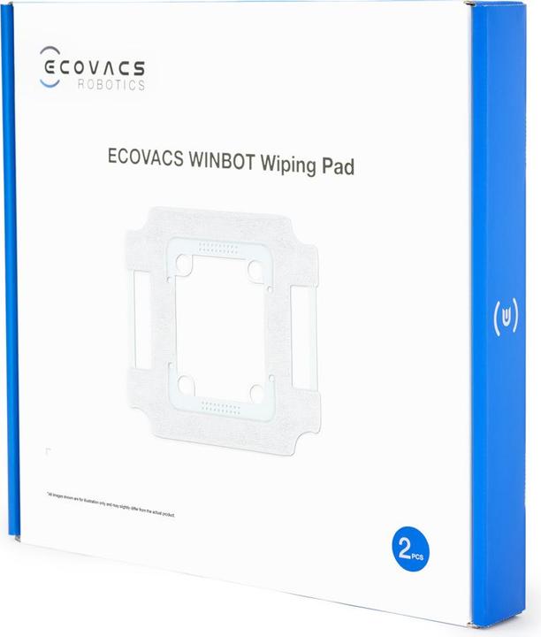 Image du produit Ecovacs Chiffons de nettoyage avec support