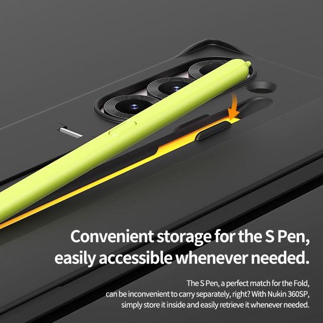Produktbild GCS etui Nukin 360 SP Sam Z Fold6 czarny/black AR20-02009A (Samsung Galaxy Z Fold6)