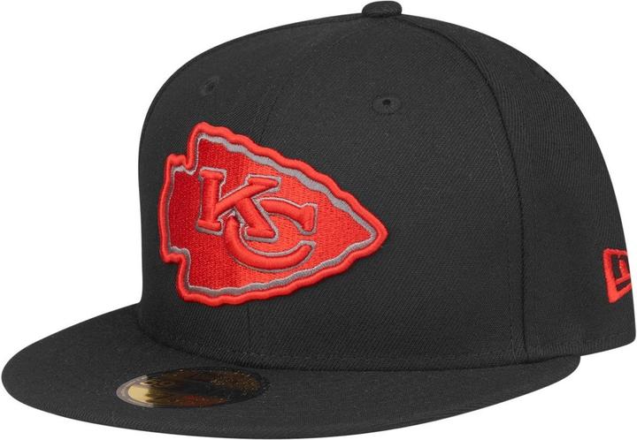 Actual product image New Era 59Fifty Fitted Cap - NFL Kansas City Chiefs noir (8)