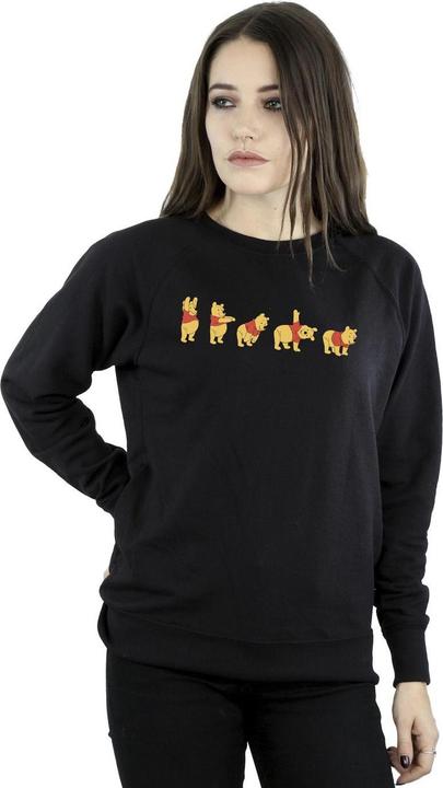 Immagine prodotto Disney Winnie The Pooh Stretching Felpa Donna (L)