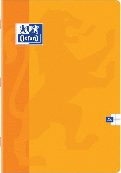 Produktbild Oxford Schulheft (A4, Kariert, Kein Einband)