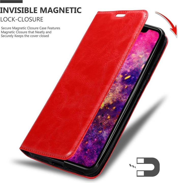Actual product image Cadorabo Book Invisible Magnet Cover (Apple iPhone 12 Pro Max)