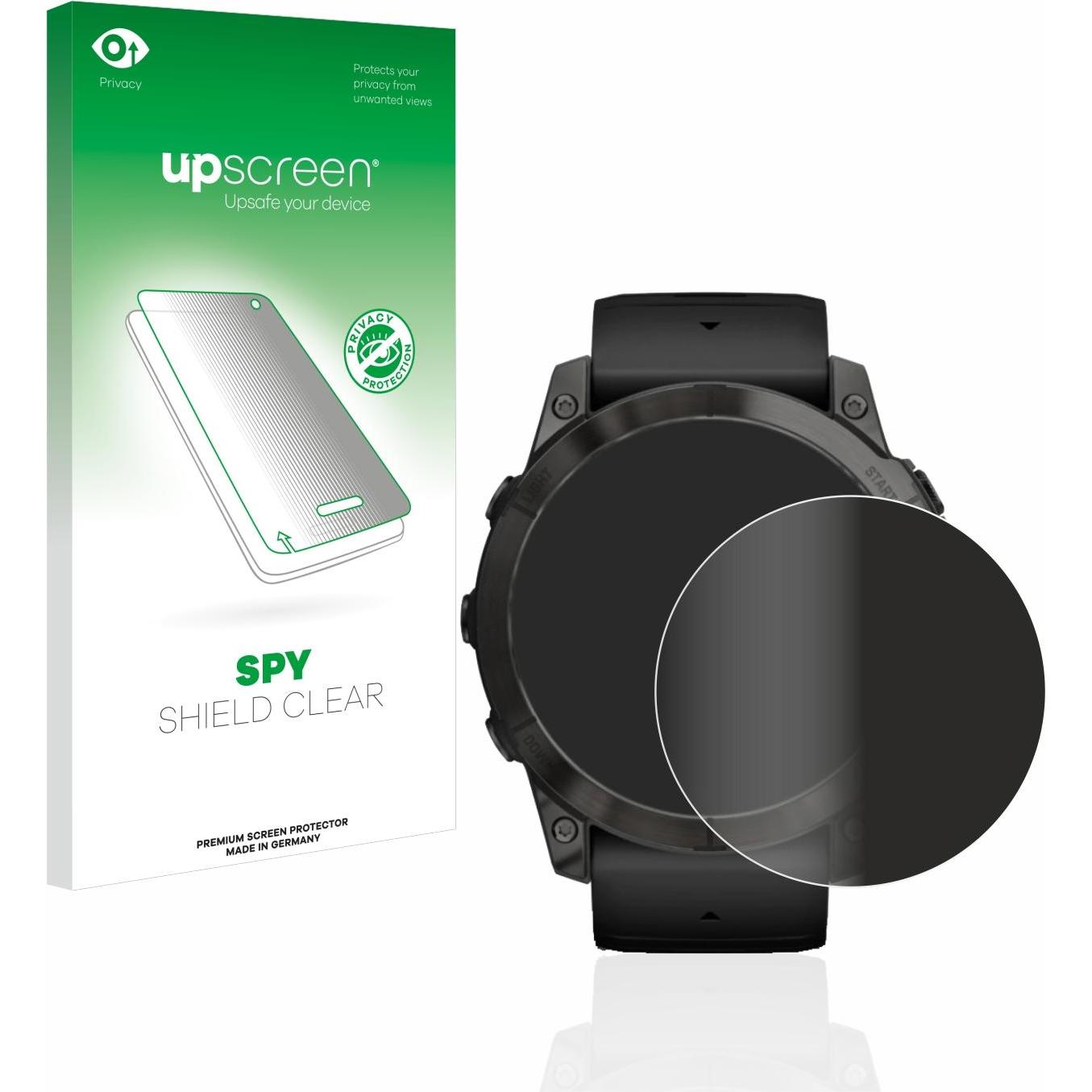 upscreen Spy Shield Blickschutzfolie, Smartwatch Schutzfolie, Blau