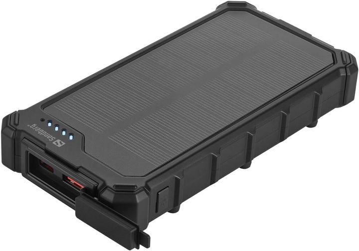 Sandberg Solar Powerbank CampLED 10000 (10000 mAh, 22.50 W, 37 Wh)