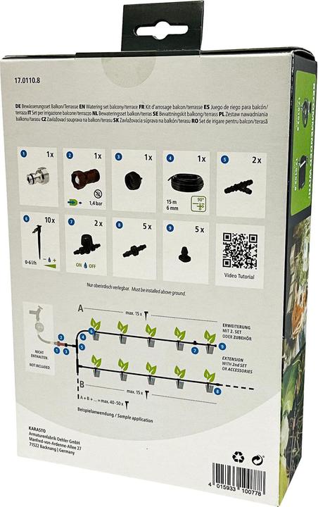 Produktbild Geka Drip-Set (Tropfbewässerung Set)