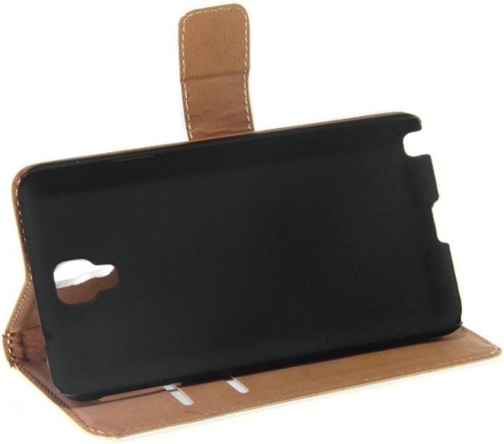 Produktbild OEM Slim Leder Book Case Galaxy Note 3 Neo - weiss 4250710552801 (Samsung Galaxy Note 3 Neo)