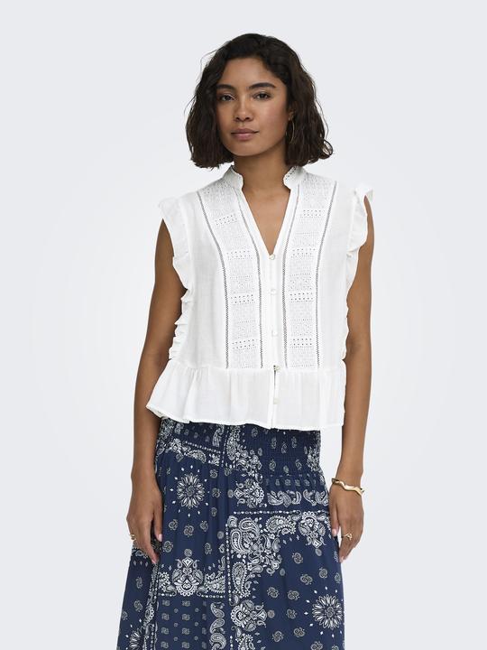 Immagine prodotto Only Onlhenny S/L Frill Button Top Noos Wvn (XS)