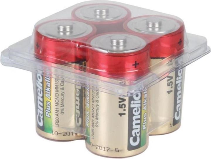 Pilha ALKALI-MANGAN C / LR14 1.5 V - 845 0mAh (4 St./Box) (4 Stk., R14, 8450 mAh)