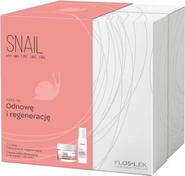 Actual product image Floslek Fos-Lek, snail elixir 30 ml set + 50 ml cream (Facial care set)
