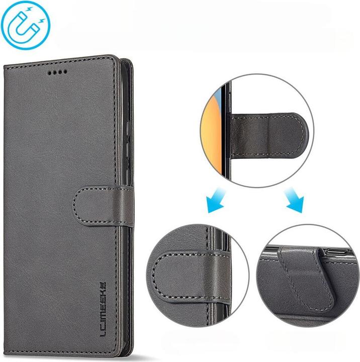 Produktbild LC.Imeeke Xiaomi Poco C65 / Redmi 13C - Etui grau (Xiaomi Poco C65)