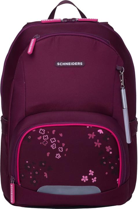 Actual product image Schneiders Floral Fantasy fuchsia school bag set (19 l)