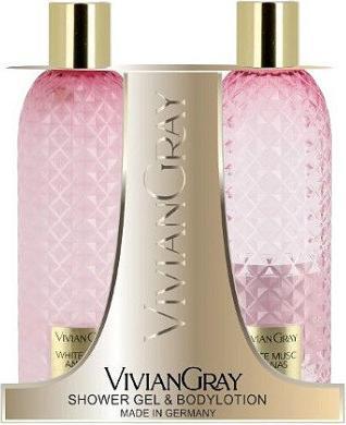 Produktbild Vivian Gray Cosmetic set White Musc & Pineapple (Shower Gel & Body Lotion) (Körperpflegeset)