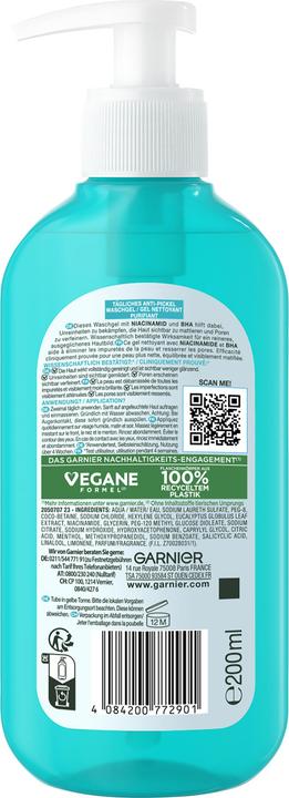 Actual product image Garnier Pure Active (Cleansing gel, 200 ml)
