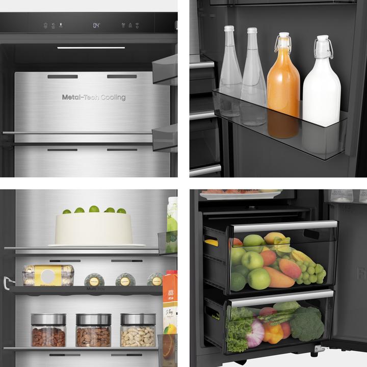 Actual product image Hisense RL5K370GSFC Kühlschrank Stand 372l, Schwarz (372 l)