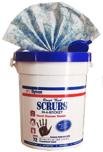 Actual product image Scrubs Antibacterial cleaning wipes (72 pcs.)
