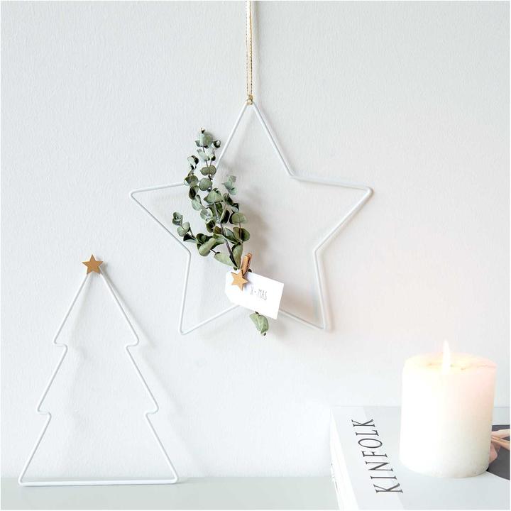 Produktbild Rico Design Weihnachtssticker Stern (24 Sticker)