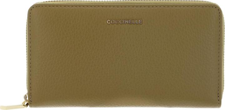Actual product image Coccinelle Metallic Soft Wallet Grained Leather