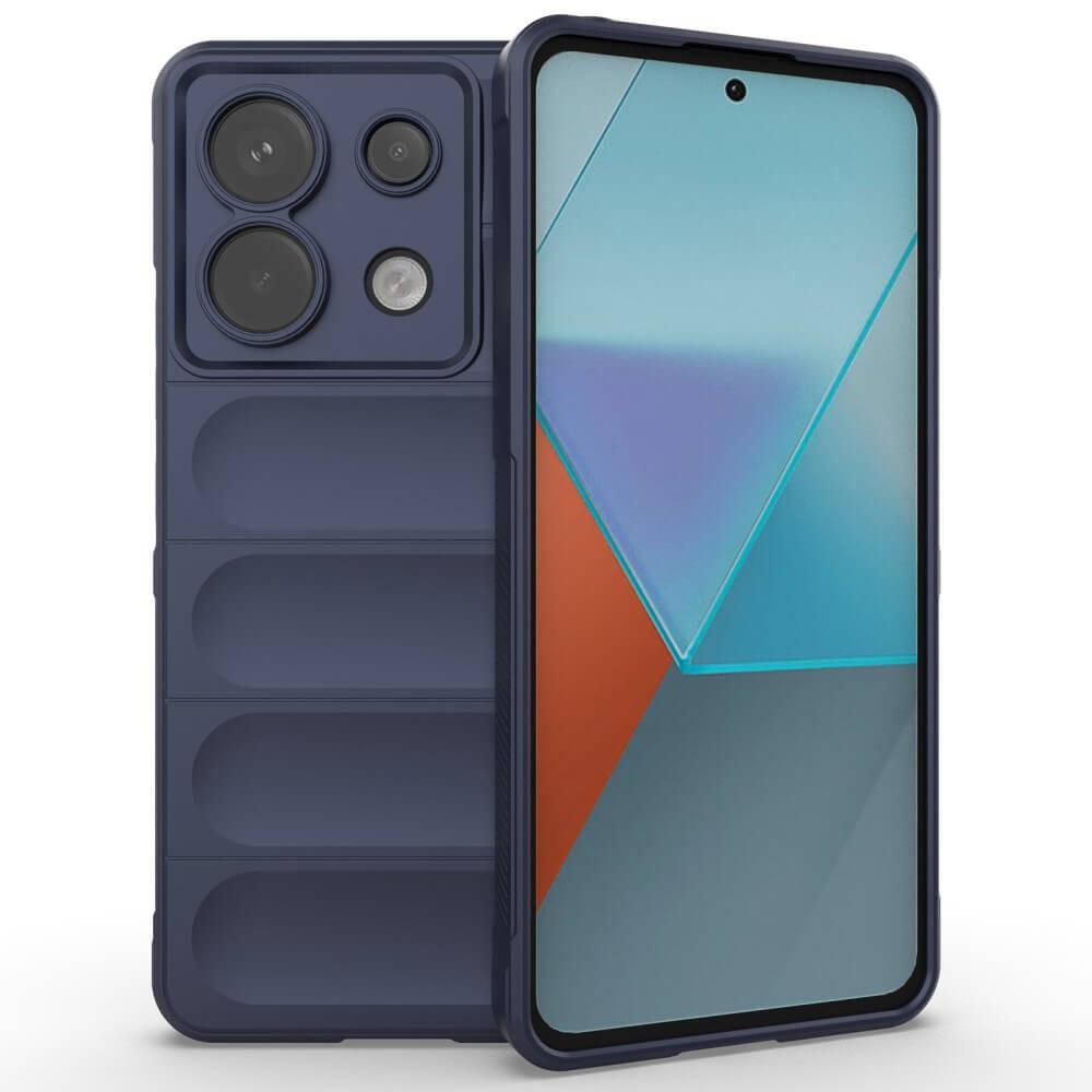 Cover-Discount Poco X6 / Redmi Note 13 Pro 5G - Cover robusta blu (Xiaomi Poco X6, Xiaomi Redmi Note 13 Pro 5G), Cover smartphone, Blu