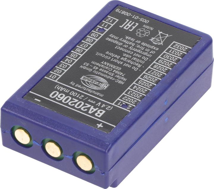 Immagine prodotto HBC Radiomatic Original-Kranakku NiMH 2,4V 2100mAh Originalakku HBC BA202060 (2100 mAh)