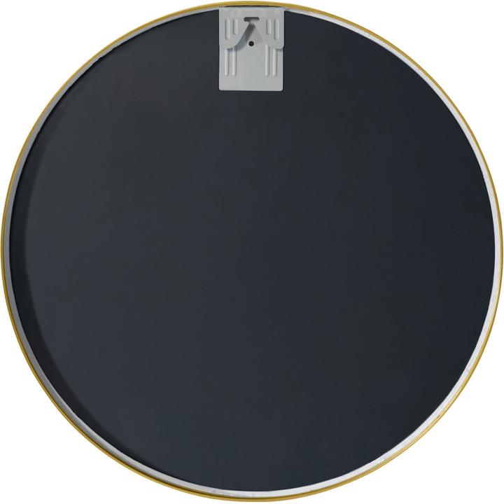 Produktbild CLP Wandspiegel Elsie rund in 4 Grössen, für Wohnzimmer, Schlafzimmer oder Bad (60 x 3 x 60 cm)