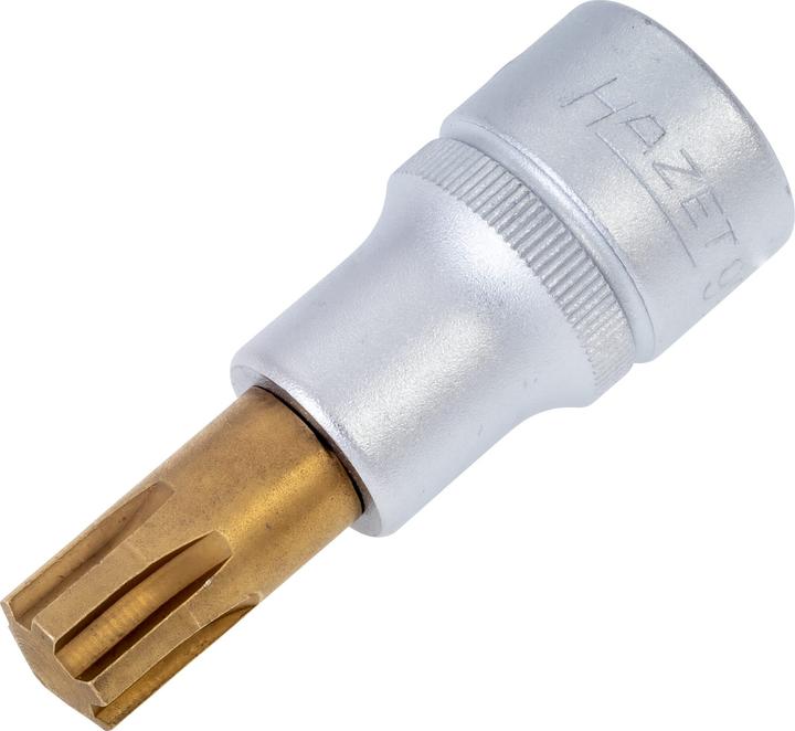 Produktbild HAZET Schraubendreher-Steckschlüsseleinsatz 991-12 ∙ Vierkant12,5 mm (1/2 Zoll) ∙ Innen Keilprofil …