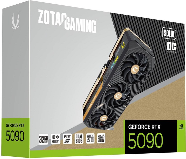 Produktbild Zotac GeForce RTX 5090 Solid OC (32 GB)