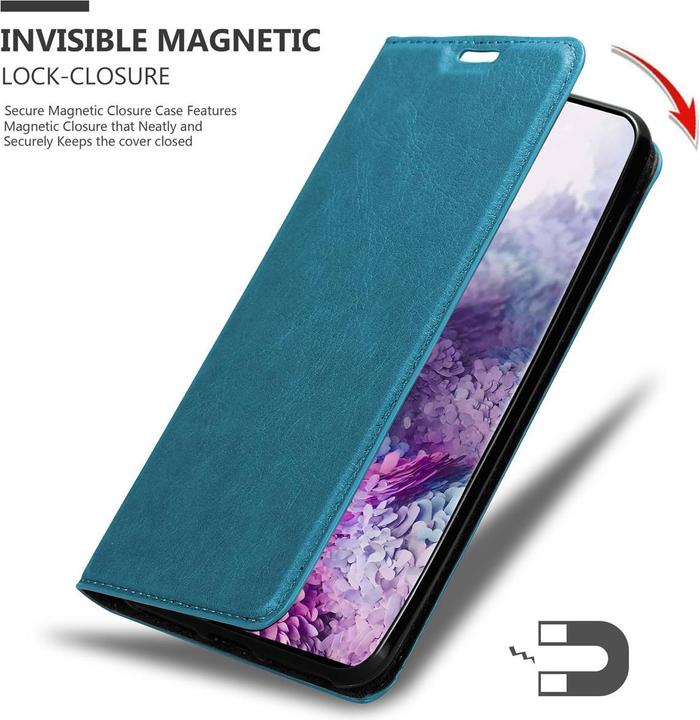 Actual product image Cadorabo Book Invis. Magnet sleeve (Samsung Galaxy S20+)