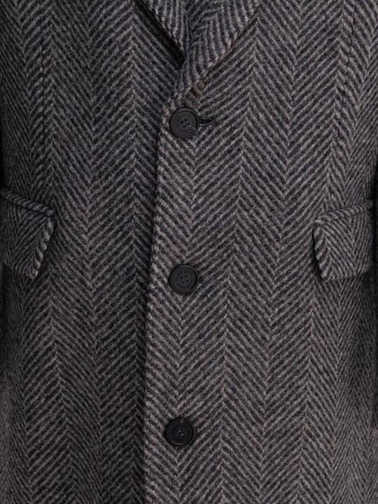 Produktbild Golden Goose Single-breasted herringbone coat (48)