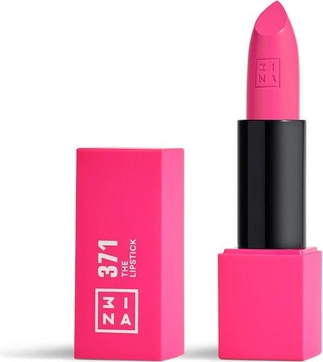 3INA Makeup The Lipstick 371 Doll Pink Lipstick with Vitamin E and Shea Butter to Nourish the Lips L (Doll pink matte)