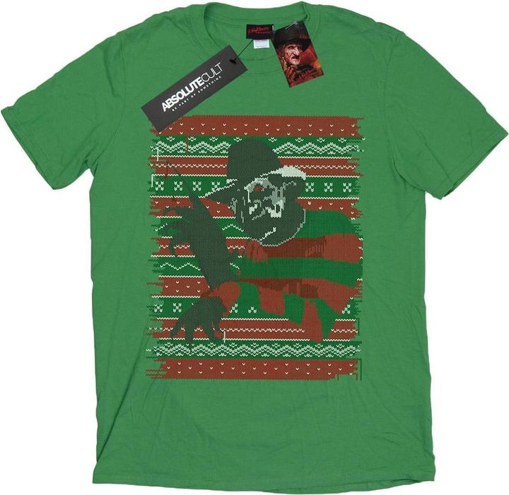Image du produit Absolute Cult - T-shirt CHRISTMAS FAIR ISLE - Homme (S)