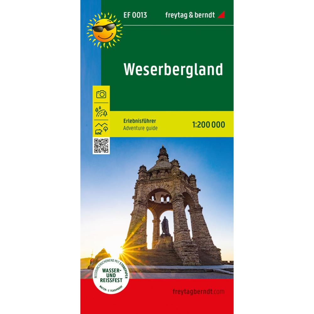 Weserbergland, Erlebnisführer 1:200.000, Landkarte