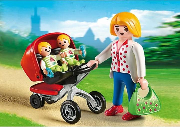 Produktbild Playmobil Zwillingskinderwagen (5573, Playmobil City Life)