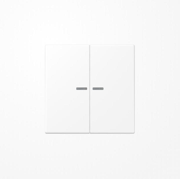 Produktbild JUNG BTLS17102WWM HOME Taster 2fach