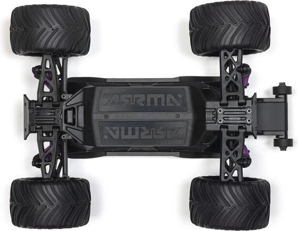 Immagine prodotto Arrma Monster Truck Quake Grom 4x4 Brushed RTR 1:16 Lila (RTR pronto all'uso)